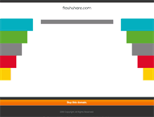 Tablet Screenshot of flashshare.com